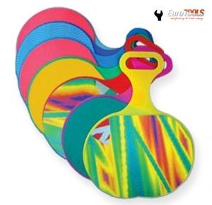 Children's toboggan (apple shaped, with a sponge lining)